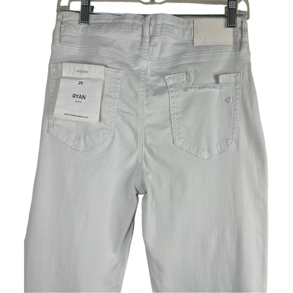 Hidden Ryan Side Slit Distressed Bootcut Jeans 29 NWT - Picture 9 of 11